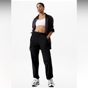 Athleta Black Women's Track Pants Rise Pant Size Medium NWT